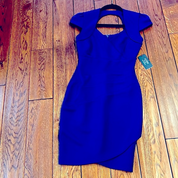 NWT Guess Aubergine Beautiful Dress - Picture 8 of 9